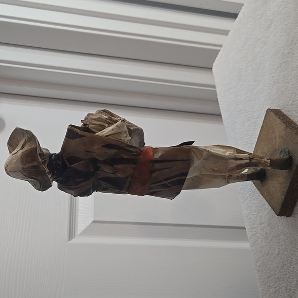 Vintage Mexican Paper Mâché Folk Art Figurines | Set of 4 - Picture 9 of 9